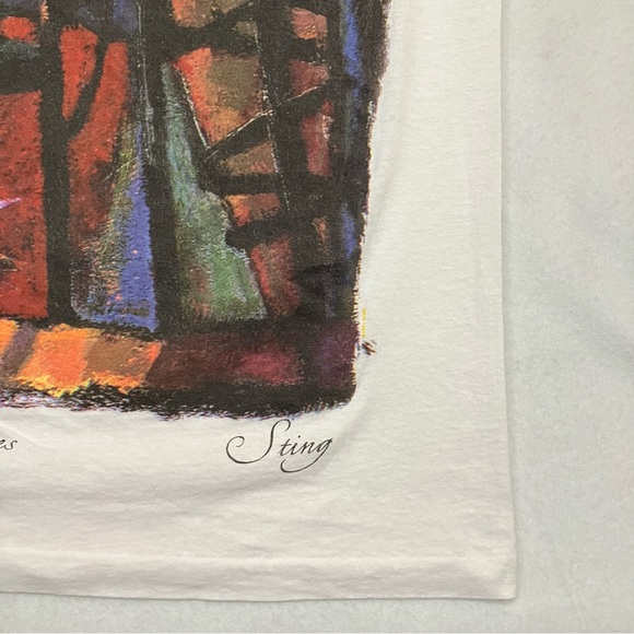 Vintage • 1991 Sting "The Soul Cages" Single Stitch T-Shirt - Picture 6 of 14